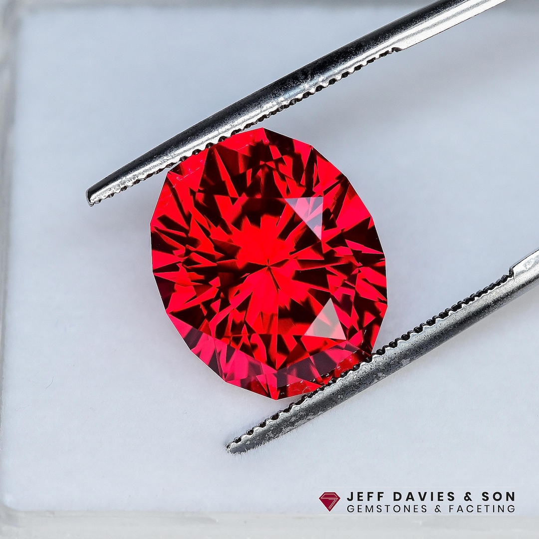 Ruby Posts With Red 15.01ct LAB Bright Red Ruby - Precision Cut With Superior Polishing! - Etsy