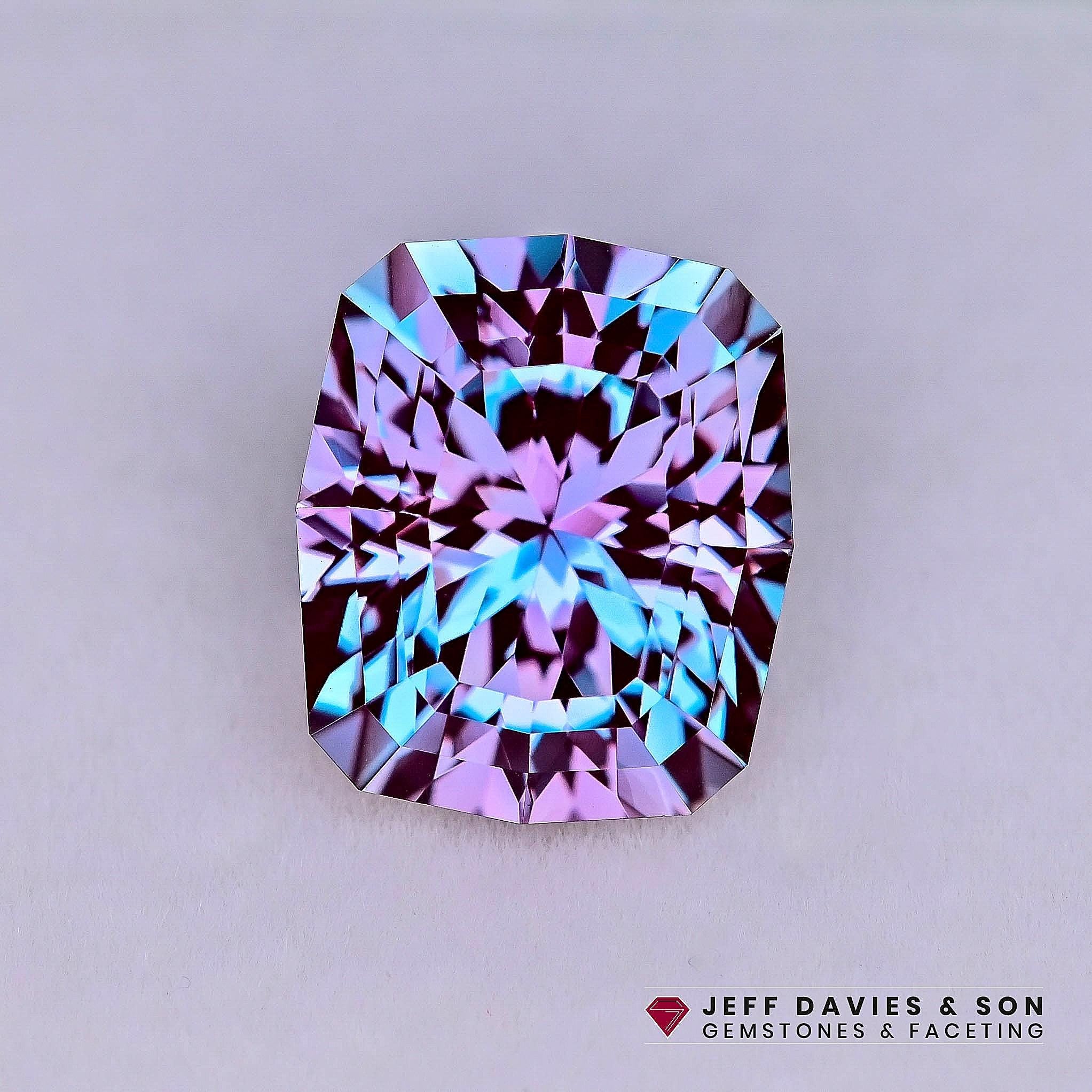 8.96ct LAB Alexandrite - Pulled Czochralski - Precision Cut