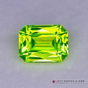5.22ct LAB Lumo Garnet LuAG - Lutetium Aluminum Garnet - Pulled Czochralski - Precision Cut