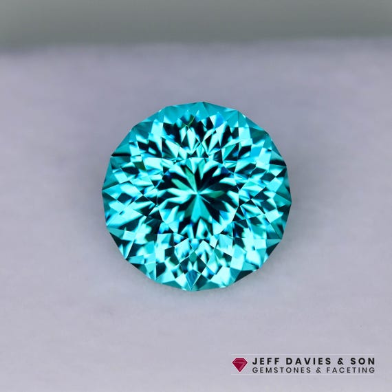 17.19ct LAB Blue Green (paraiba Colour) Garnet YAG – Yttrium