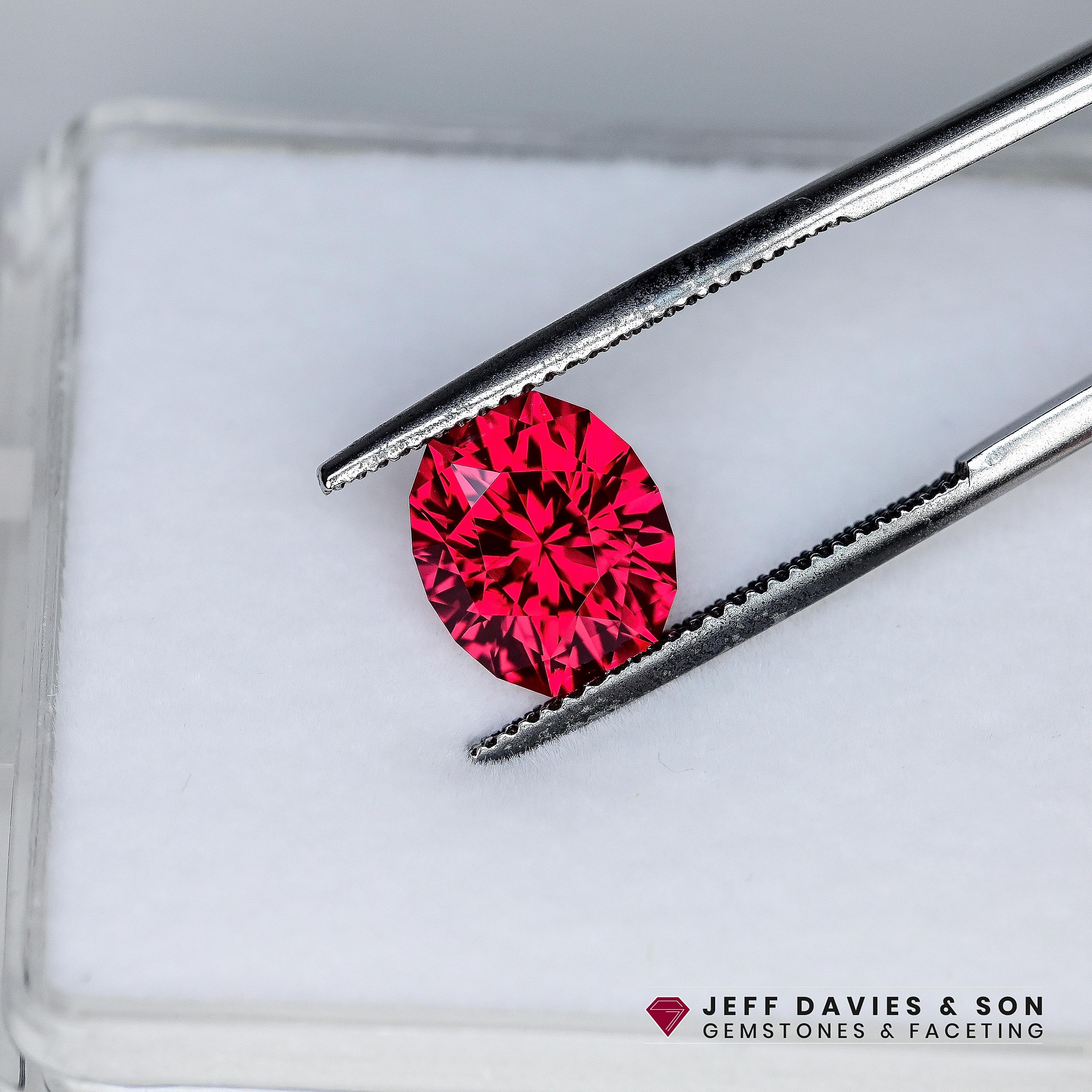 4.21ct LAB Bright Red Ruby - Precision Cut With Superior Polishing! - Etsy