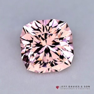 4.55ct LAB Garnet ER YAG - Yttrium Aluminum Garnet - pulled Czochralski - Precision Cut