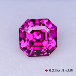 7.53ct LAB  Hot Pink Sapphire - Precision Cut