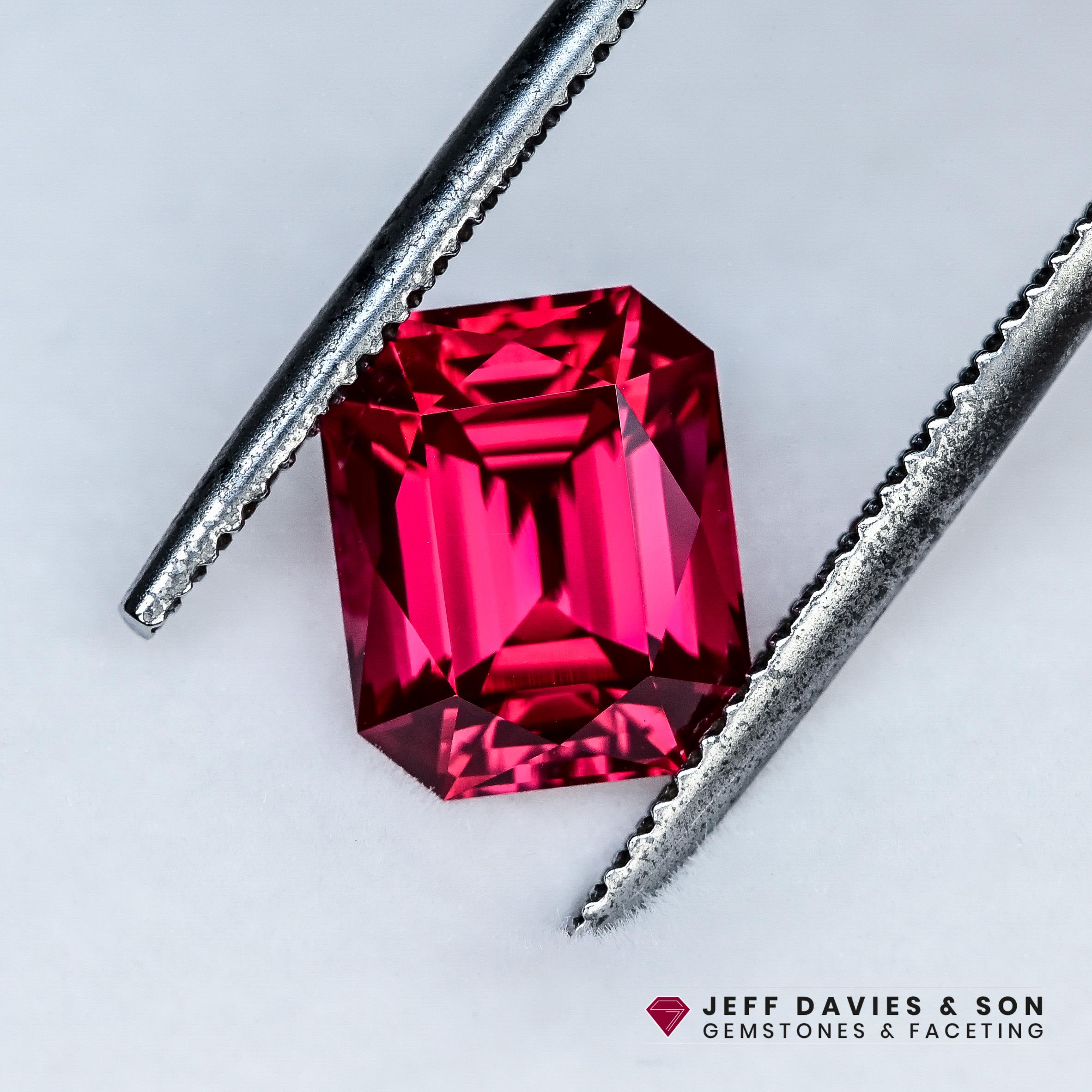 Ruby Precision Rod 4.72ct LAB Bright Red Ruby - Precision Cut With Superior Polishing! - Etsy