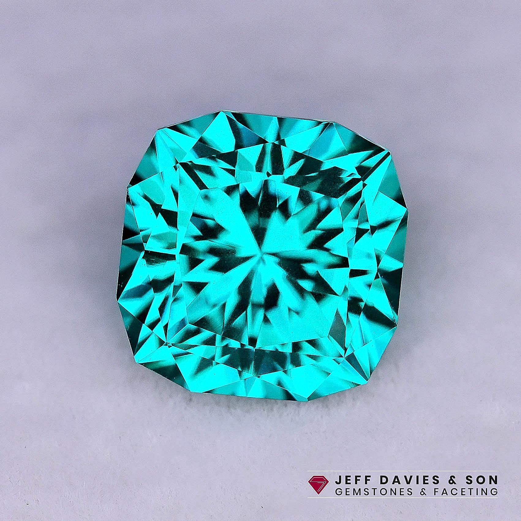 3.75ct LAB Blue Green (paraiba Colour) Garnet YAG – Yttrium