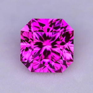 3.24ct LAB  Hot Pink Sapphire - Precision Cut