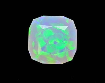 5.03カラット LAB ギルソンオパール - 樹脂フリー - 精密カット - Etsy