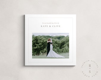 Wedding Photography Magazine Template, Multipurpose Editable InDesign Templates, Wedding Photobook, Booklet, Invitation, Guidebook, Lookbook