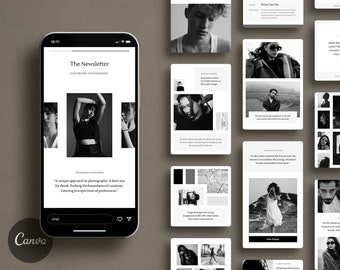 Boyle Social Media Kit, 80 Editable Canva Templates, 20x4 Different Sizes, Created For Facebook, Instagram Posts, Pinterest, TikTok, Blogs