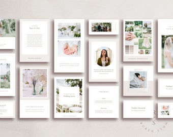 Complete Wedding Theme Branding Bundle, Wedding Templates, Including Invitation Card, Menu, Thank You Cards, Posts, Flyers, And Much More!