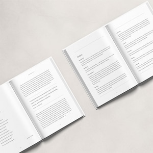 K&ouml;nnte beinhalten: Offenes Buch mit wei&szlig;en Seiten und schwarzem Text. Die linke Seite enth&auml;lt ein Zitat &uuml;ber Akzeptanz und Verst&auml;ndnis. Die rechte Seite tr&auml;gt die &Uuml;berschrift "Notizen" und Text &uuml;ber die Behandlung eines Zustands.