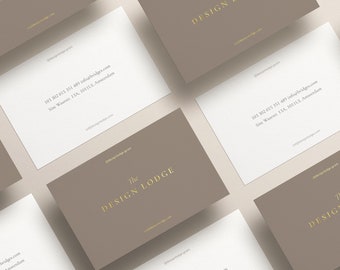 Business Card Mockup Kit, Realistic Mockup, In Three Sizes, DIY Templates, Includes Pre-made Scenes, Shadow Options, Lighting And Much More!