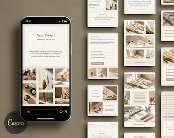 Katy Miles Social Media Kit, 80 Editable Canva Templates, Portfolio, Showcase, Created For Facebook, Instagram Posts, Pinterest, TikTok