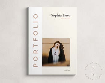 San Francisco Portfolio Template, InDesign, Editable Portfolio, Magazine Template, Digital Download, Ebook Template, Editable Workbook,