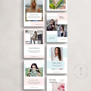 Modèles de flyers France, 10 modèles InDesign modifiables, téléchargement immédiat, flyers marketing, ensemble de flyers de marque DIY, carte de photographe