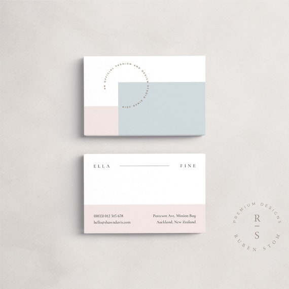 Business Card Indesign Template