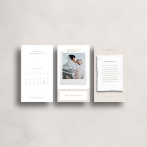Plantillas de historias de Instagram con temas de bodas, 20 historias de Instagram editables, plantilla de Photoshop, descarga digital, historias de invitaciones de bodas imagen 5