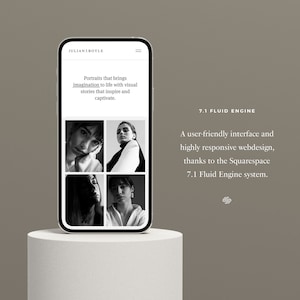 Boyle Squarespace Website Theme, Website Template, Clean Minimal Professional Webdesign, Modern DIY Site Design, Creative Photography image 2