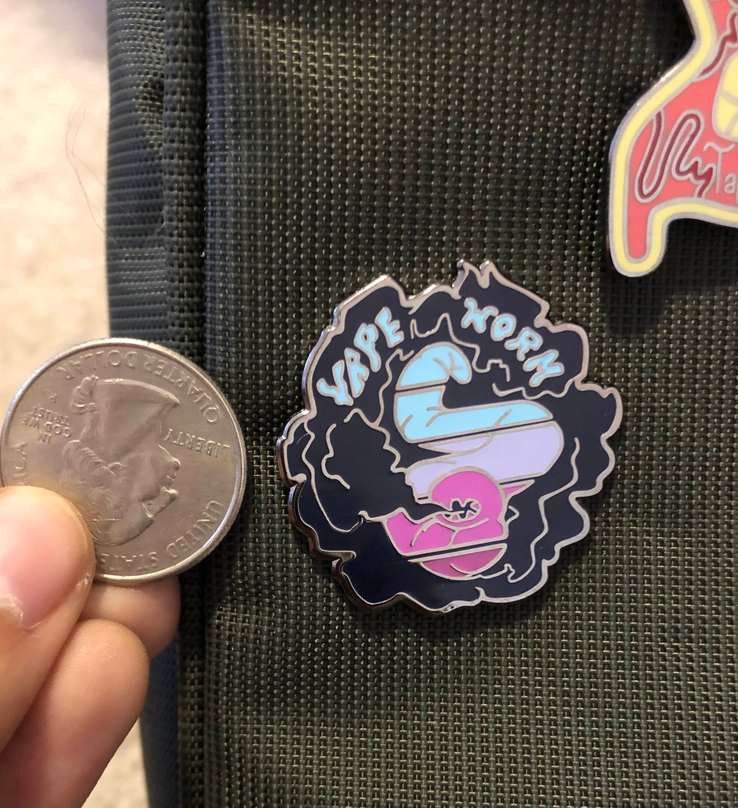 Vaping Pin - Etsy