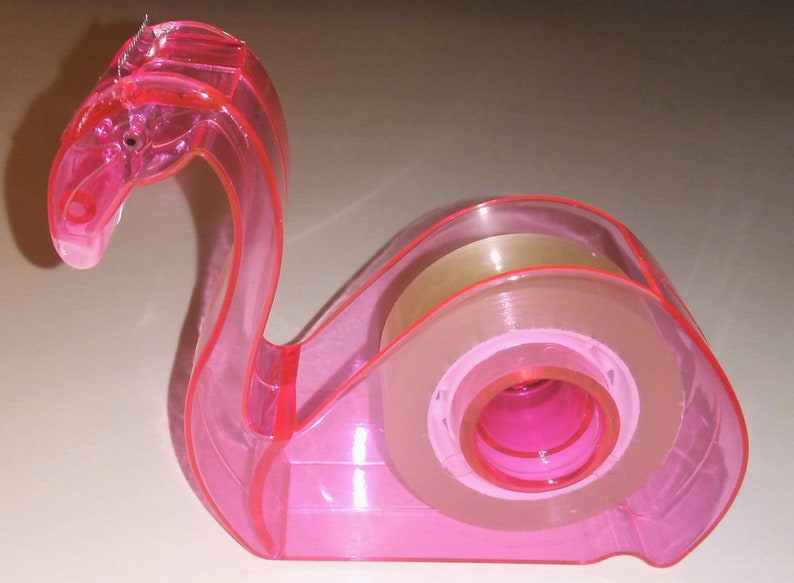 Roze Flamingo Tape Dispenser Navulbare Lot of 2 Nieuw in Etsy