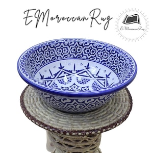 Handcrafted Moroccan Ceramic Sink - Exquisite Round Vessel Sink for Bathroom and Kitchen Decor  sink bathroom sink dry sink kitchen sink