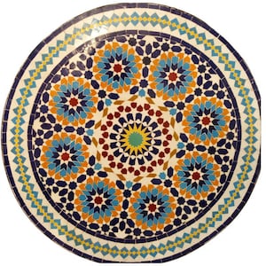 Handcrafted Moroccan Mosaic Table – Unique and Vibrant Design