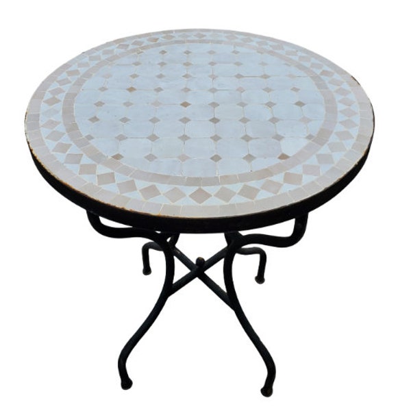 Mosaic Table : mosaic bistro table beautiful bistro table mosaic bistro patio table round side dining outdoor table coffee table modern