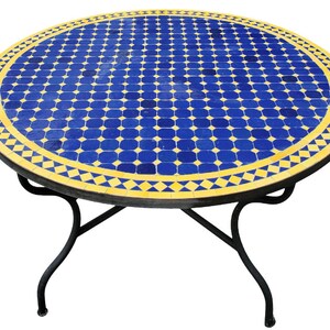 Mosaic Table : unique end table travertine coffee table outdoor dining table bistro table patio table mosaic side table mosaic patio table