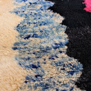 Custom Moroccan rug Moroccan rug berber rug custom doormat Beni ourain rug Wool Area handemade rug azilal rug checkered rug image 4
