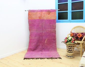Purple Moroccan Rug 3x5 boujaad rug vintage moroccan rug moroccan shag rug living room rug tufted rug for bedroom rug for bedroom aesthetic