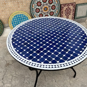 Mosaic Table :beautiful outdoor dining table the best moroccan table, these table that can be used patio table, coffee table, interior decor