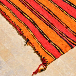 Red Boujaad rug Moroccan rug huge bohemian red rug berber carpet Colorful handmade & vintage wool rug 12' 17 x 6' 371 185 cm image 9