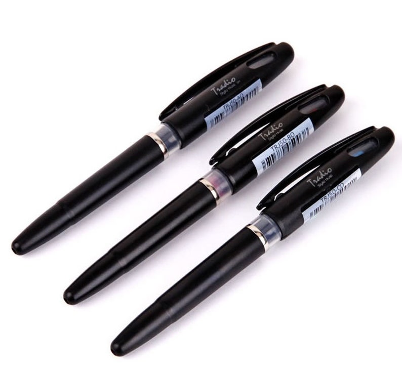 4pcs SET Pentel Tradio Stylo TRJ50 Refillable Fountain Pens Etsy
