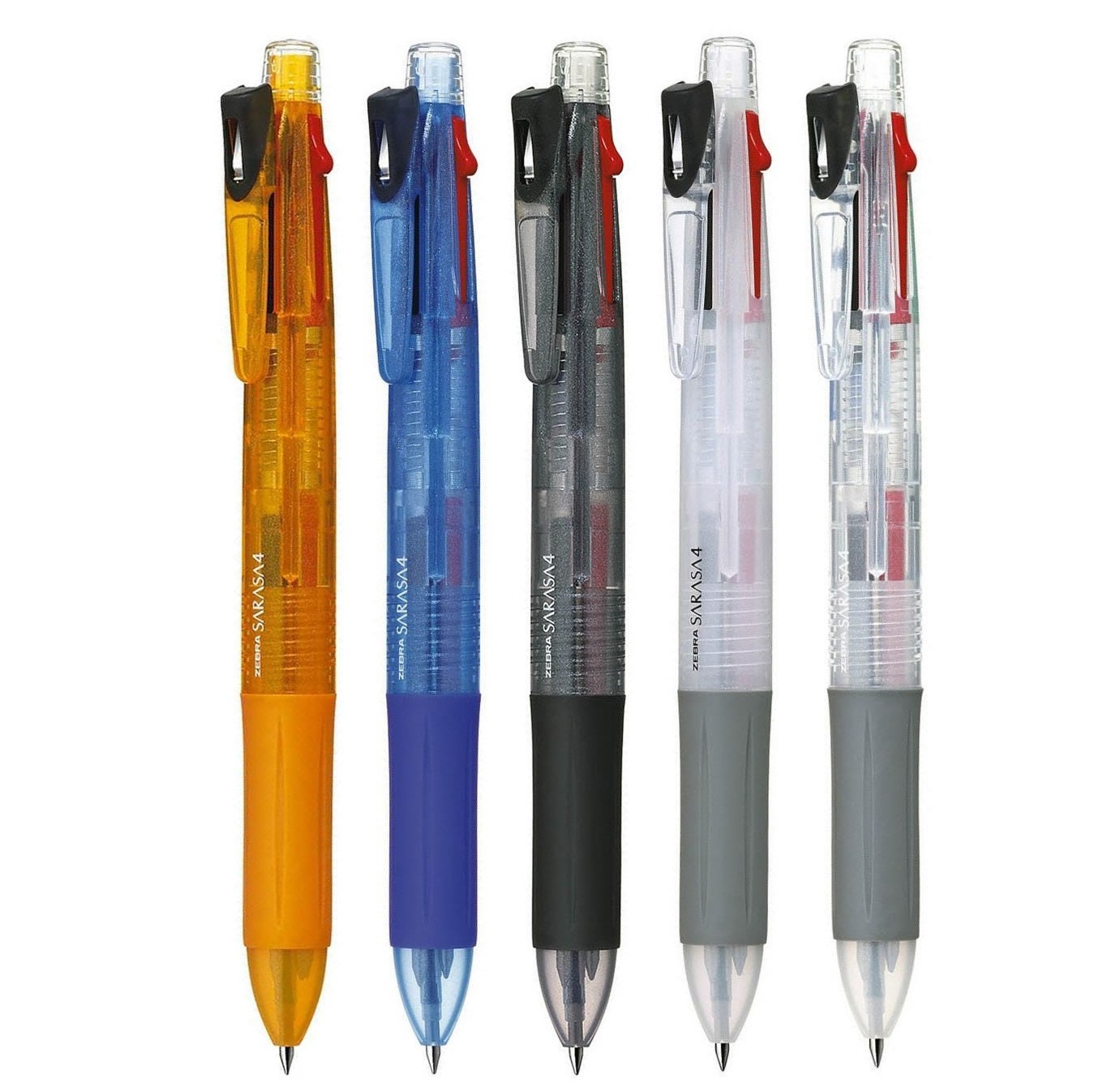 5pcs *NEW* Pentel CLIC ZE81 Assorted Colors Rectractable Eraser Pens