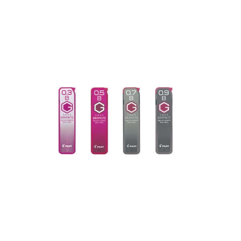 Pilot Neox Graphite High-Purity Graphite 0.7mm B Leads 5 Tubes