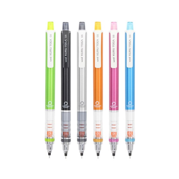 Silver Pack of 4 Uni SHIFT M3// M5// M7// M9 1010 Series Mechanical Pencils
