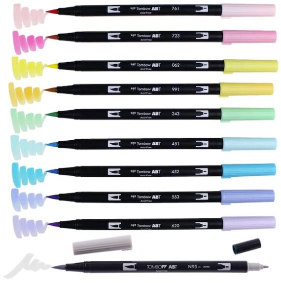 tombow brush pen colours