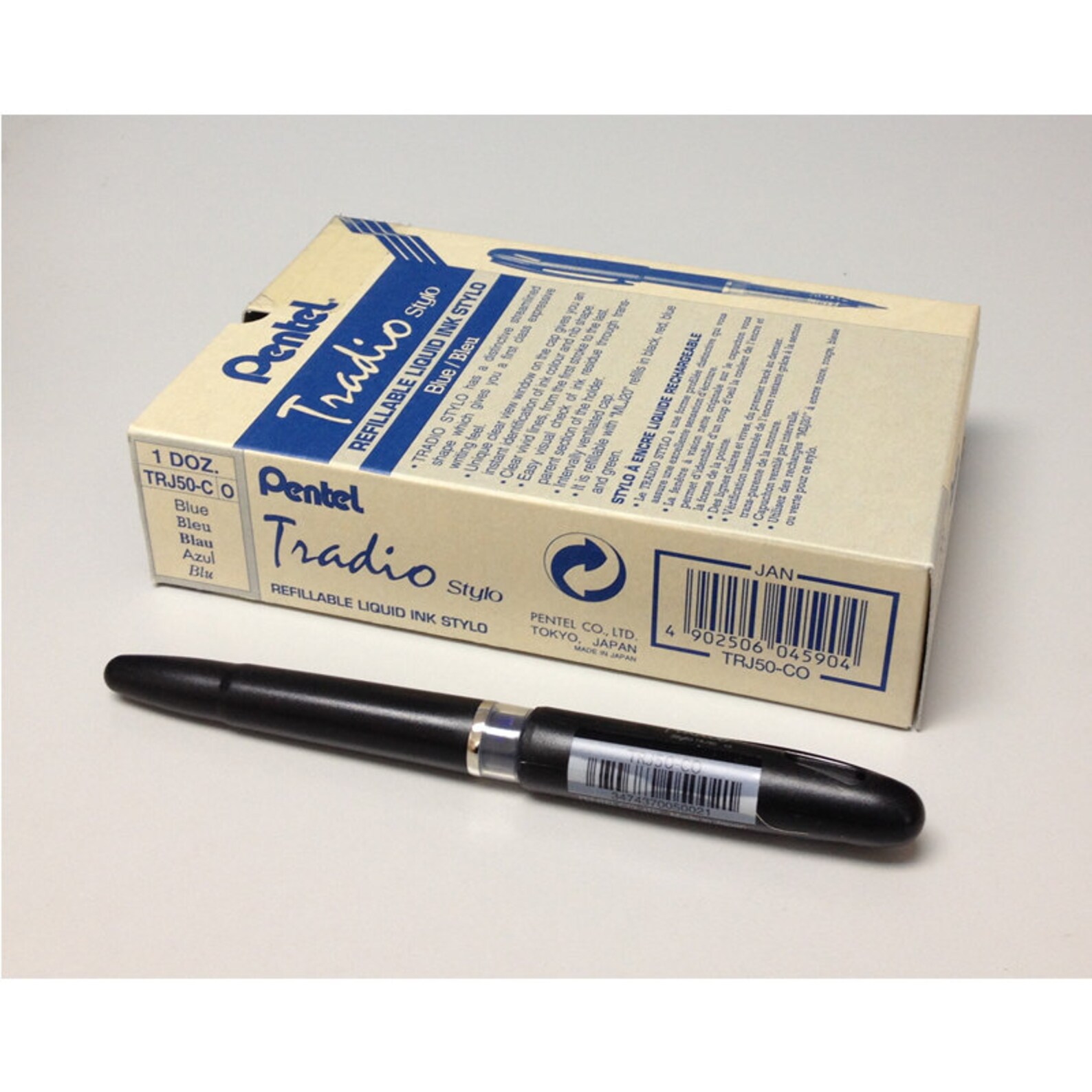 12pcs Pentel TRJ50 Tradio Stylo Refillable Fountain Pens Etsy