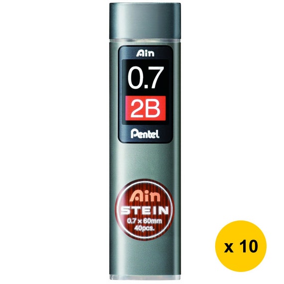 10tubes Pentel Ain Stein C275-4B 0.5mm Refill Leads