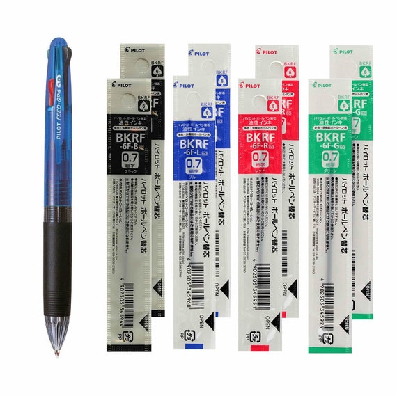 Value Set Pilot Feed Gp4 Bpkg 35r 0 7mm 4 Color Ballpoint Etsy Singapore