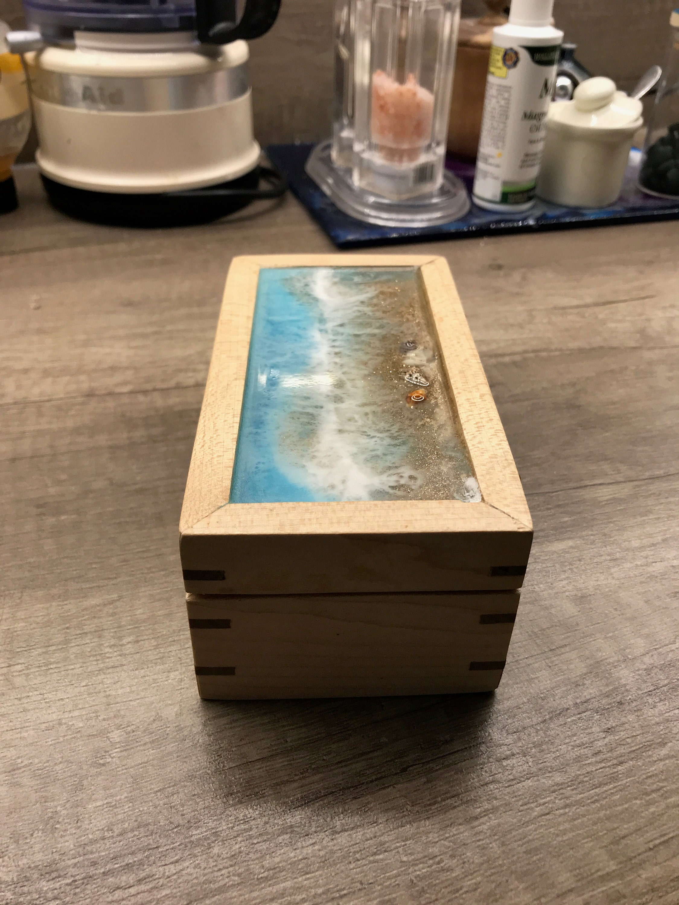 Resin Jewellery Box Etsy