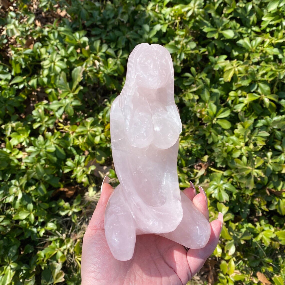 2 lbs. 14 oz. Rosemary The Rose Quartz Grave Goddess Etsy
