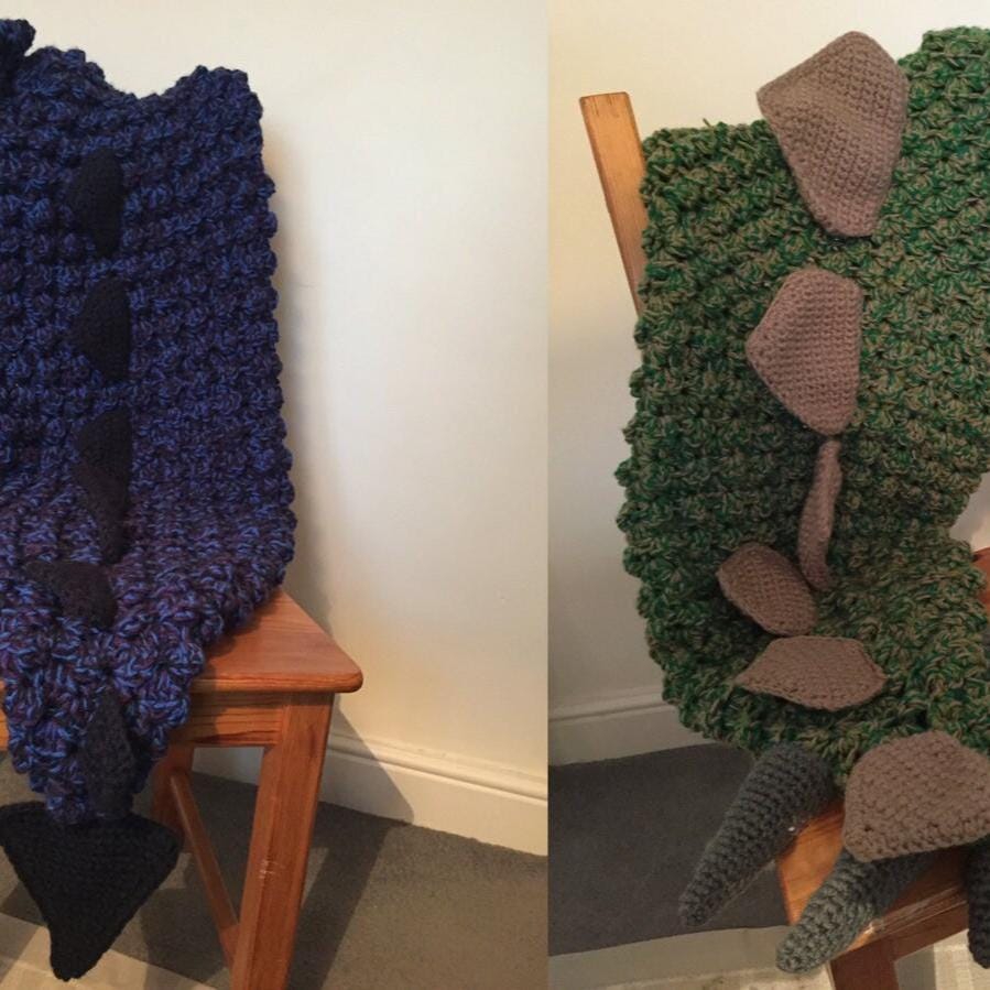 40 Dinosaur Blanket Crochet Patterns to Stitch for Kids, Nurseries, and Dino Fans 19 Crochet Dinosaur and Dragon Tail Blanket Patterns
