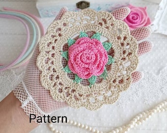 8 Pieces 10 Inch Cotton Lace Doilies Crochet Dominican Republic - View #3