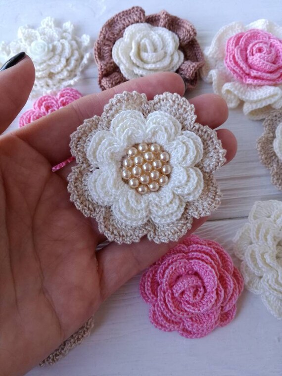 12 fleurs Fleurs au crochet. Fleurs fleurs de kit. Chutes de fleurs. Fleurs Shabby. 0f5c63 12 fleurs Fleurs au crochet. Fleurs fleurs de kit. Chutes de fleurs. Fleurs Shabby. 0f5c63