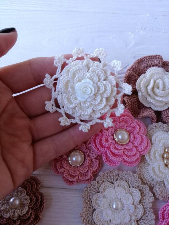 12 fleurs Fleurs au crochet. Fleurs fleurs de kit. Chutes de fleurs. Fleurs Shabby. 0f5c63 12 fleurs Fleurs au crochet. Fleurs fleurs de kit. Chutes de fleurs. Fleurs Shabby. 0f5c63