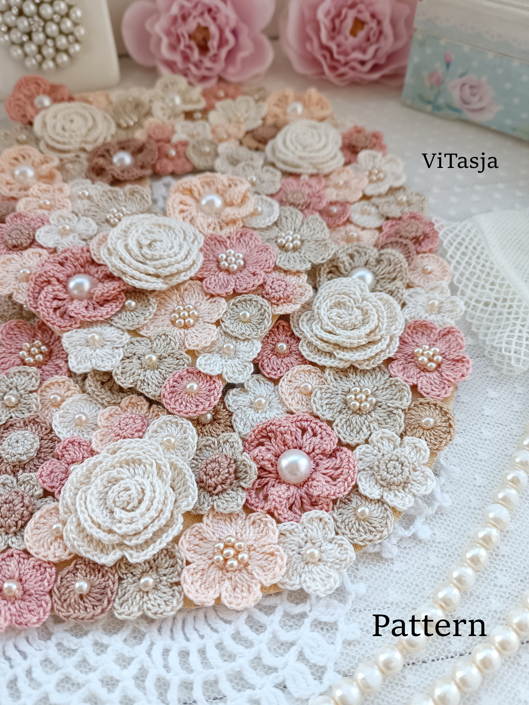 Knit Headband Flower - Etsy