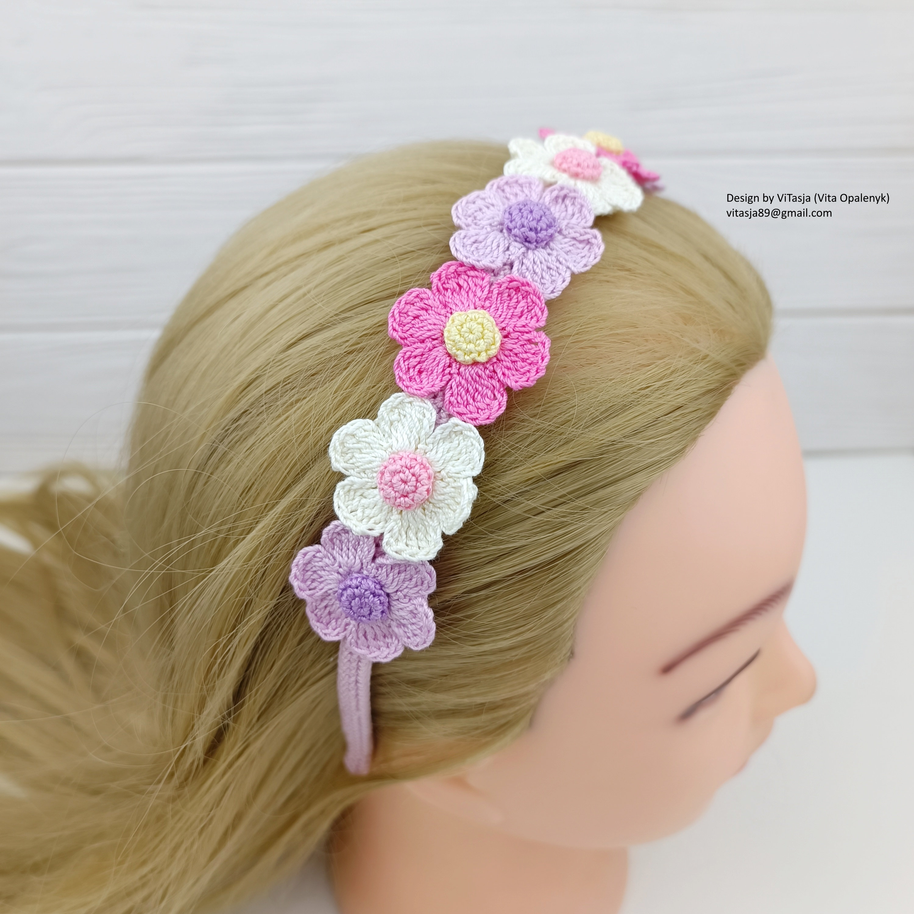 Fascia capelli bianca all'uncinetto - Bambini - Accessori bebè - di... | su