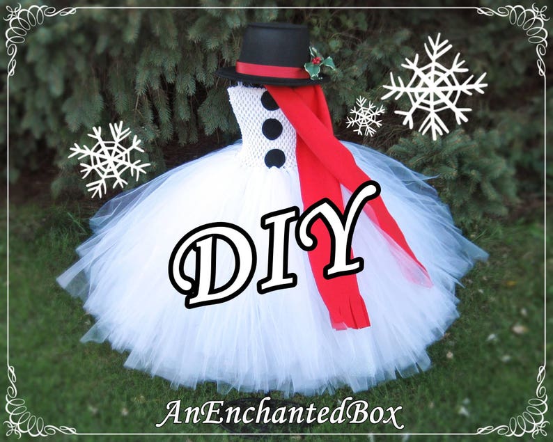 snowman tutu outfit