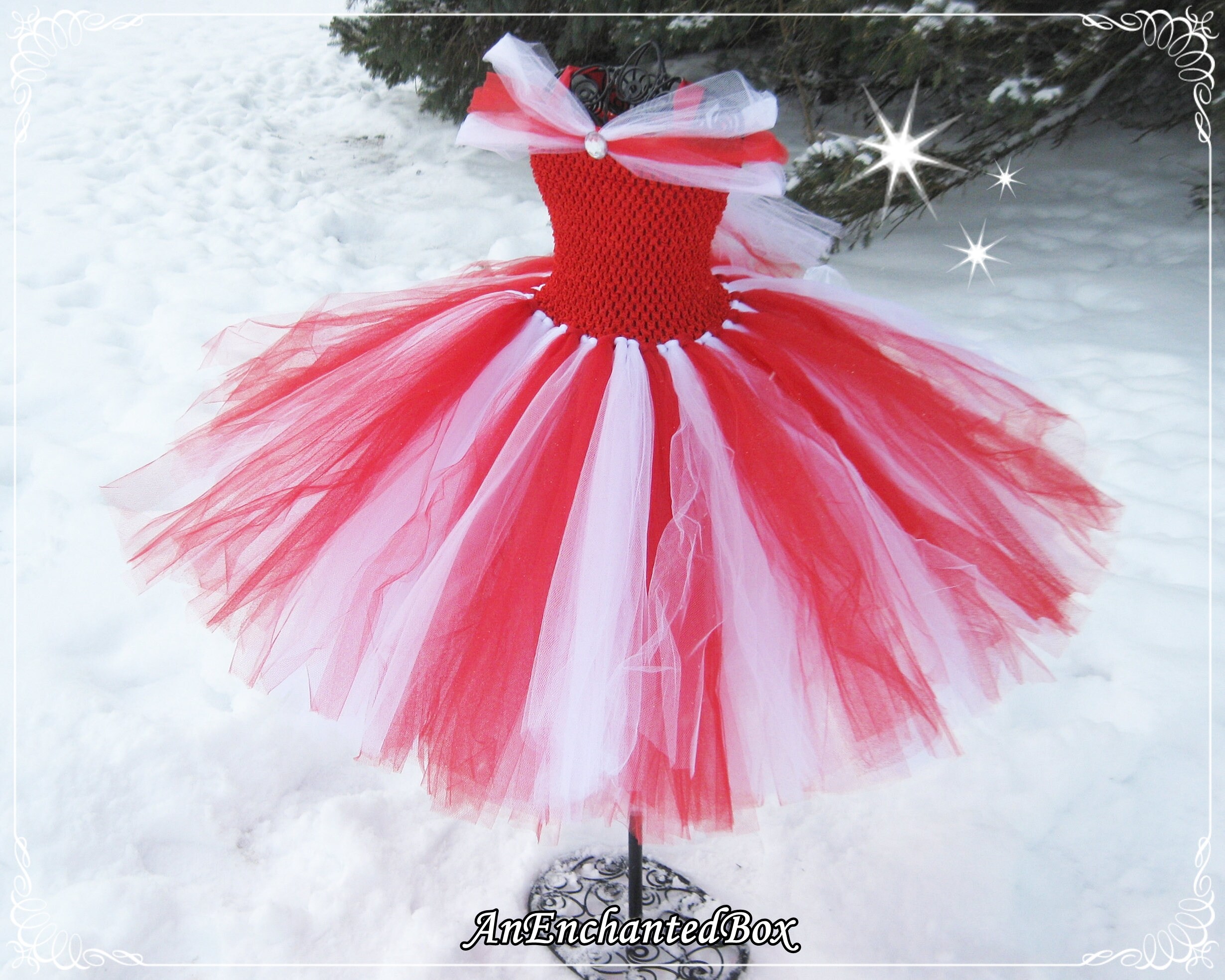 DIY CANDY CANE Inspired Princess Dress Kit for Girls Dressup Etsy
